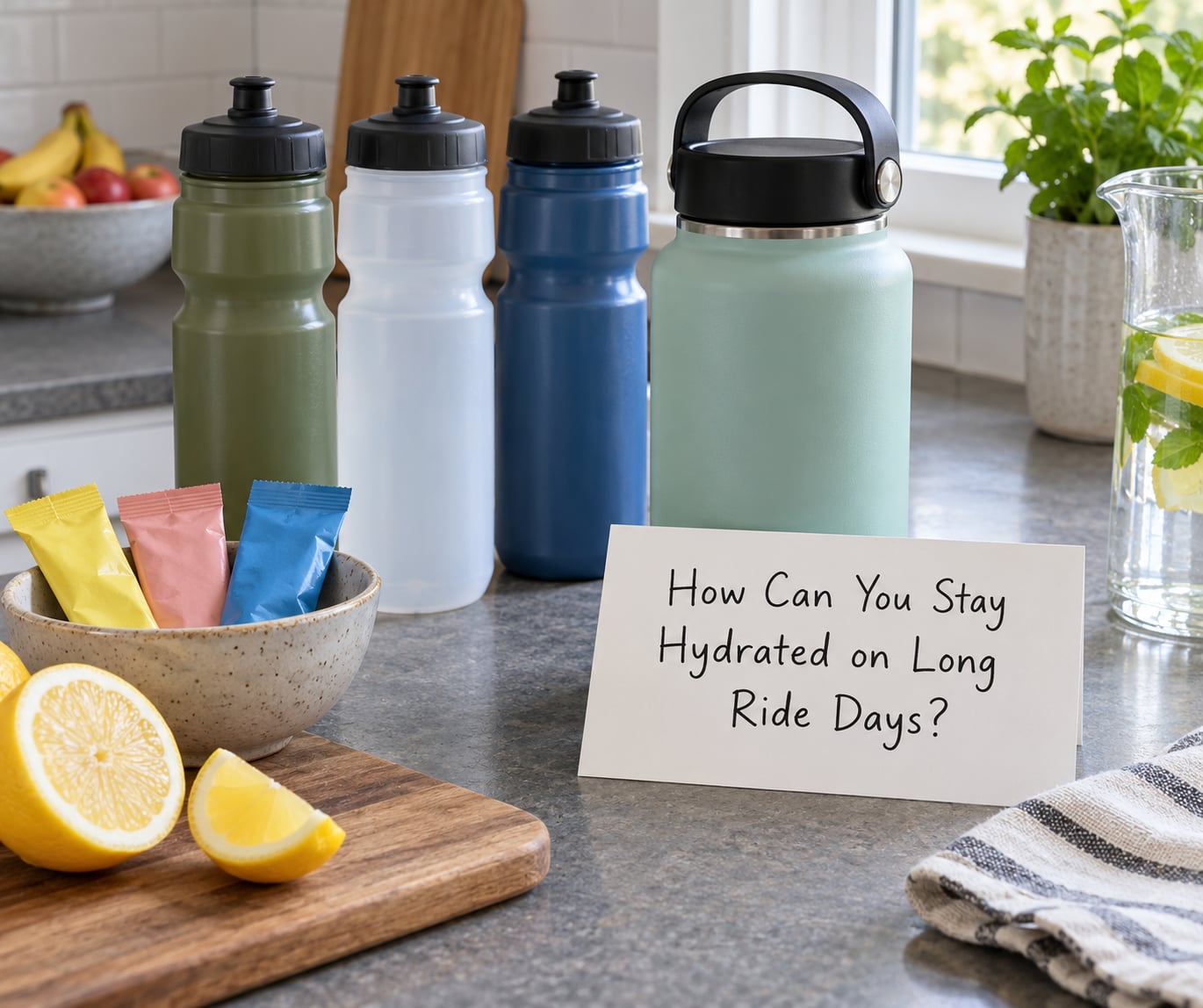 How Can You Stay Hydrated on Long Ride Days?