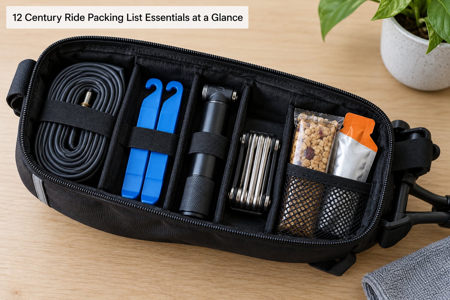 12 Century Ride Packing List Essentials at a Glance