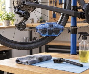 how to clean a bike chain