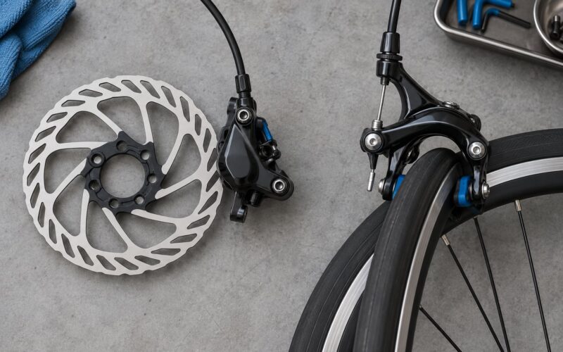Disc Brakes vs Rim Brakes for Road Cycling (October 2026)