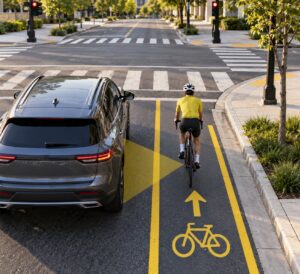how to ride safely in traffic