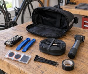 how to pack tools for a long ride