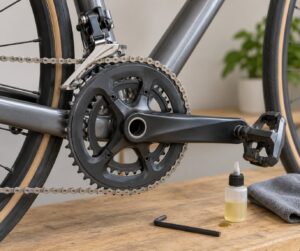how to use the front derailleur correctly