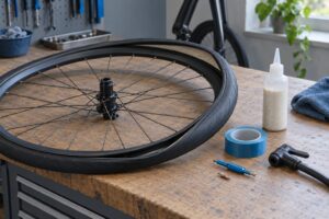 how to set up tubeless road tires