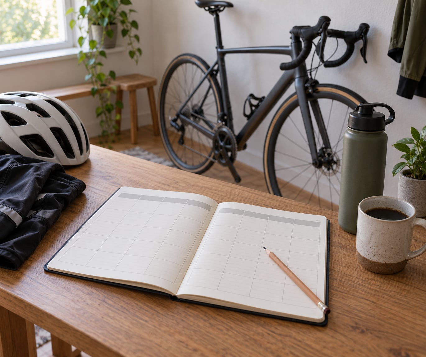 how to structure a cycling training week