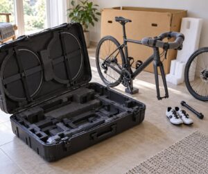 how to fly with a road bike