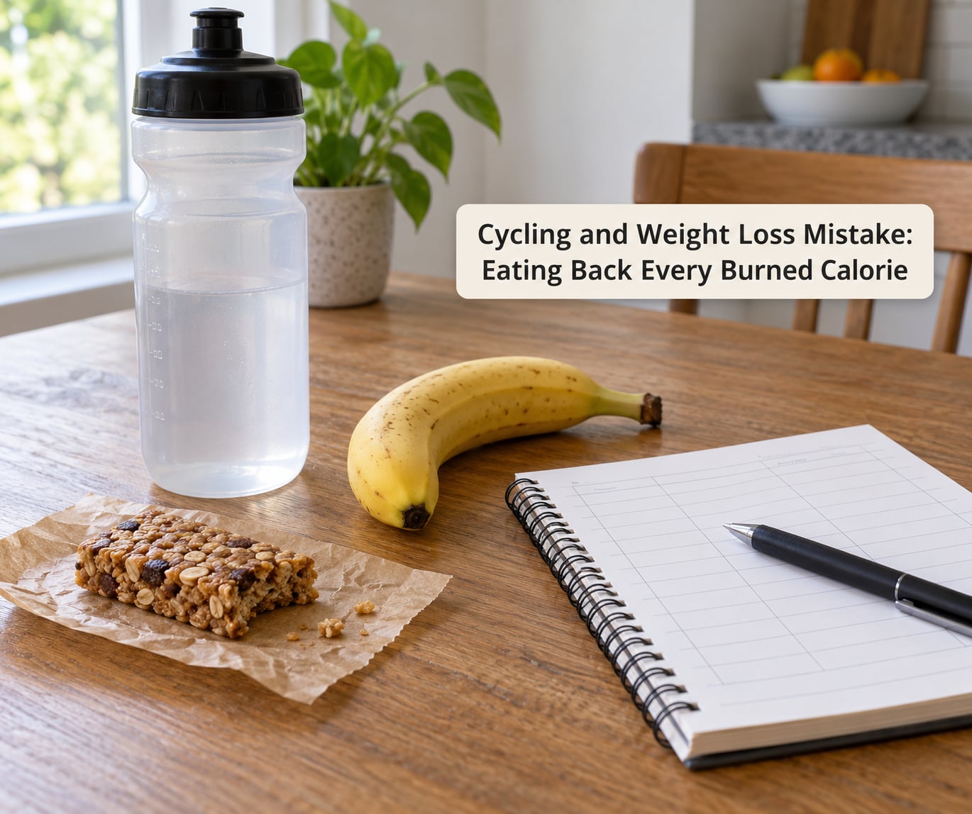 Cycling and Weight Loss Mistake: Eating Back Every Burned Calorie