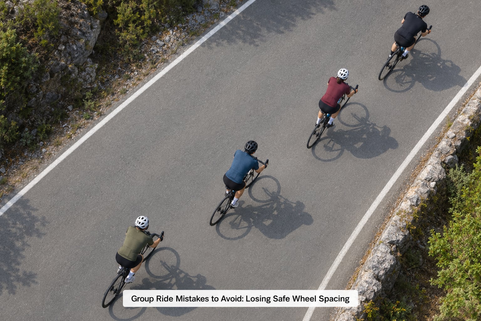 Group Ride Mistakes to Avoid: Losing Safe Wheel Spacing
