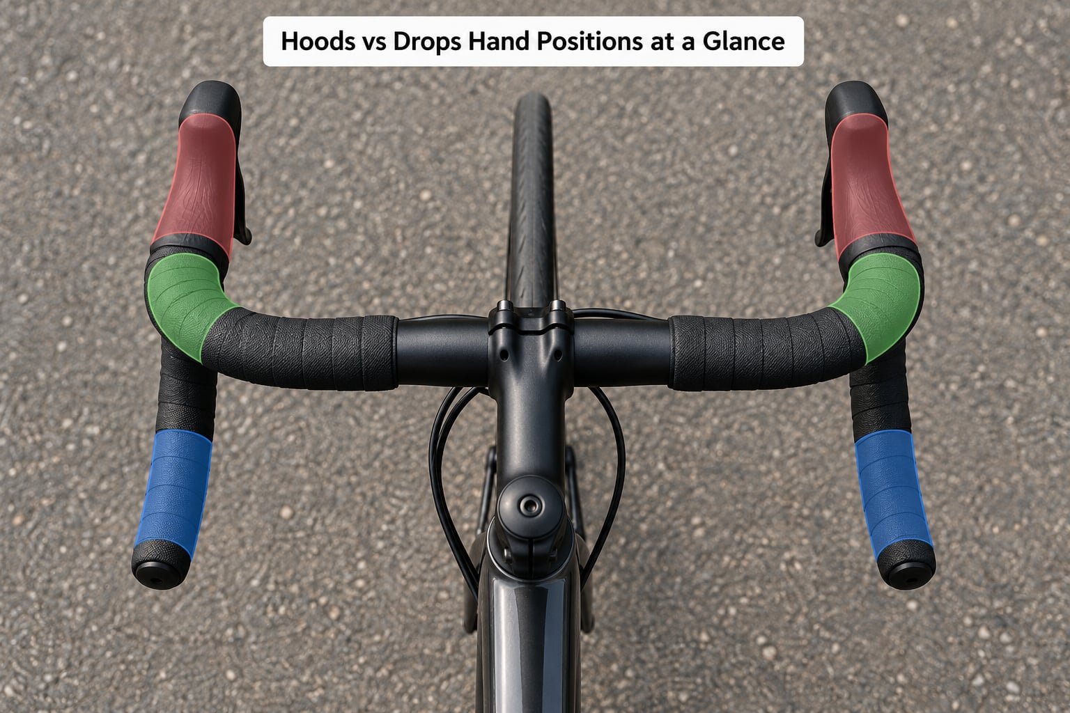 Hoods vs Drops Hand Positions at a Glance