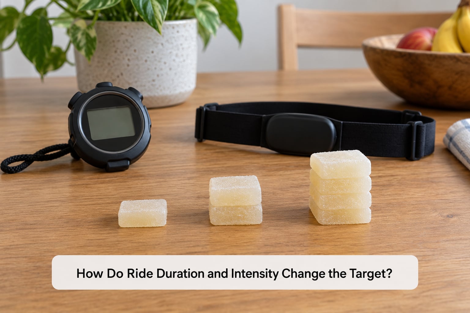 How Do Ride Duration and Intensity Change the Target?