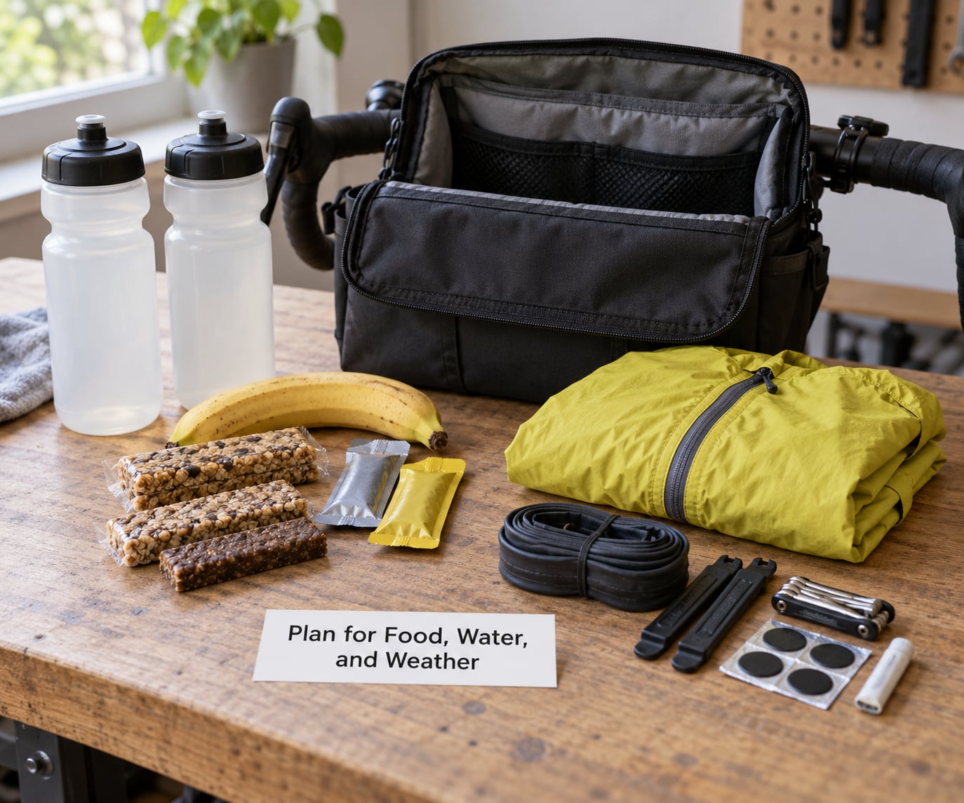 Plan for Food, Water, and Weather