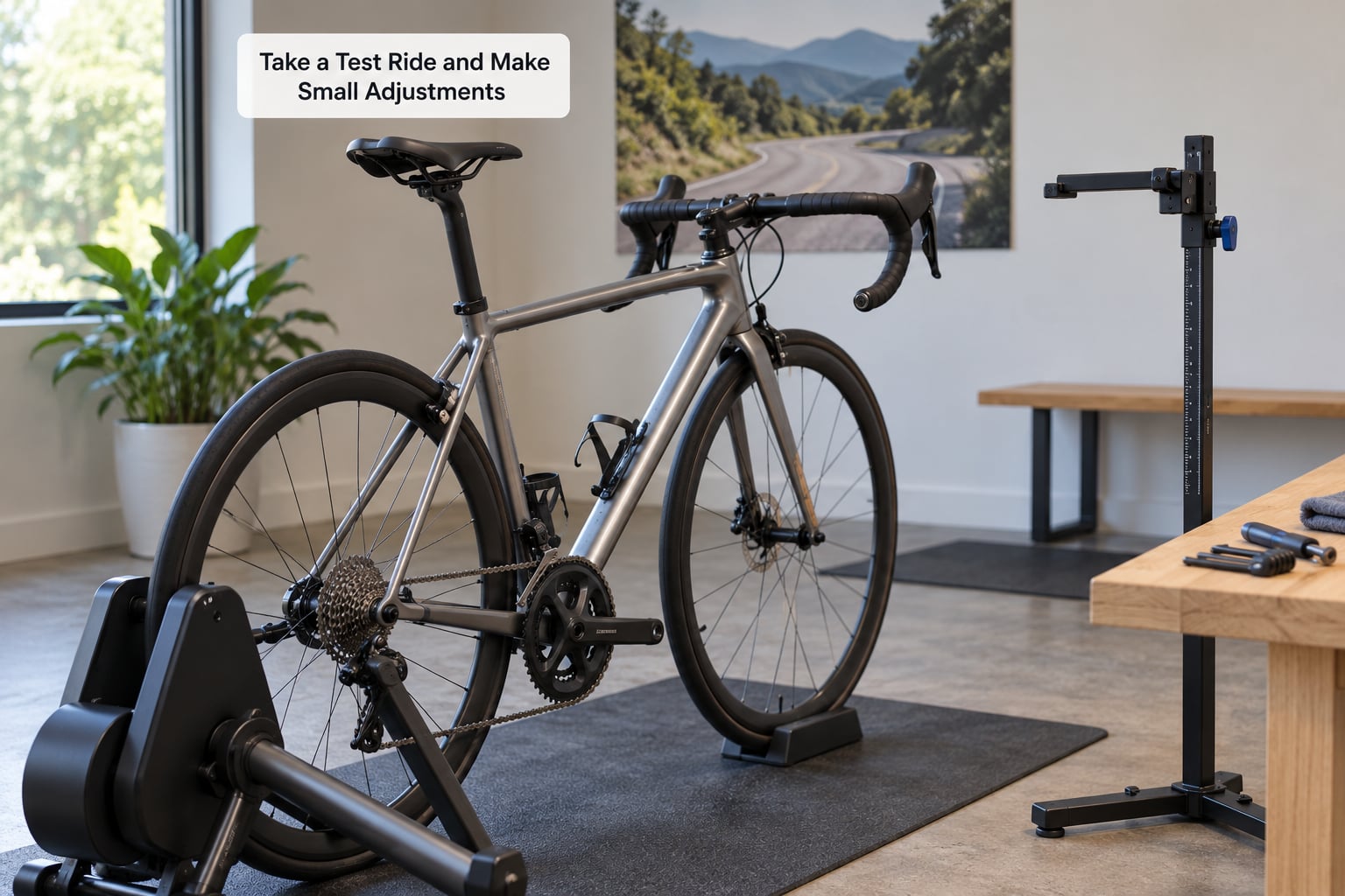 Take a Test Ride and Make Small Adjustments