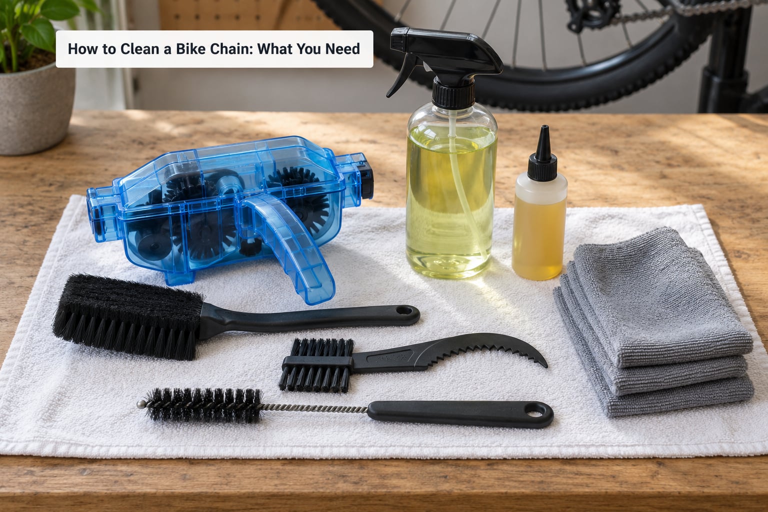 How to Clean a Bike Chain: What You Need