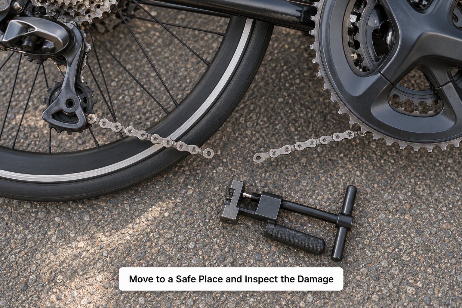 Move to a Safe Place and Inspect the Damage