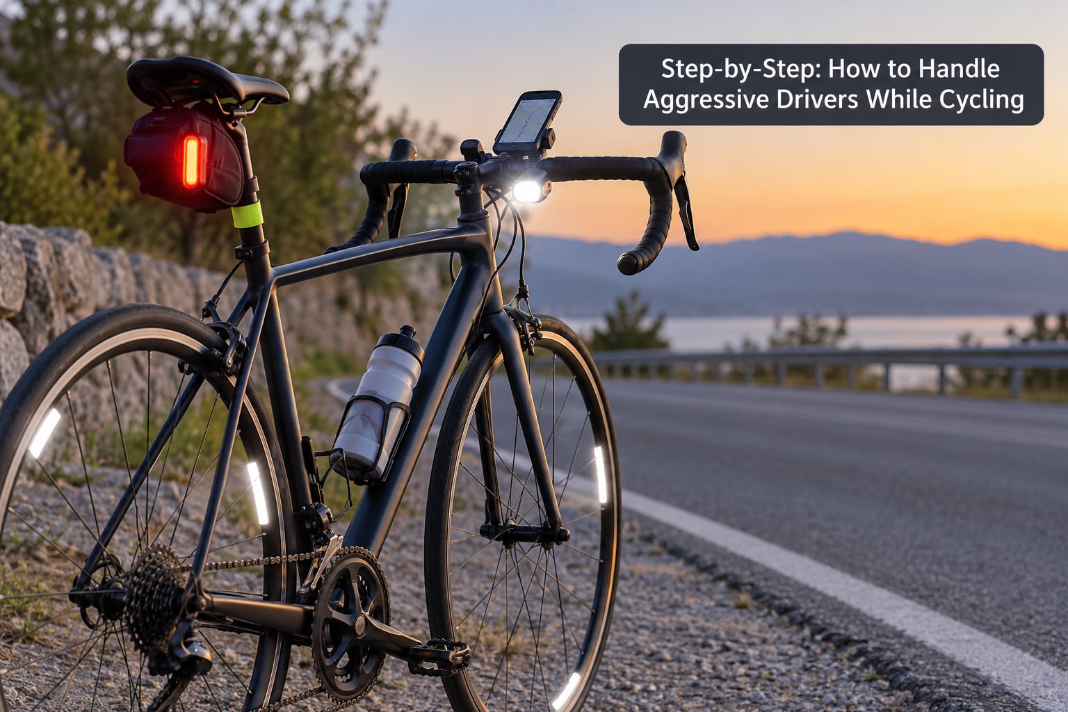 Step-by-Step: How to Handle Aggressive Drivers While Cycling