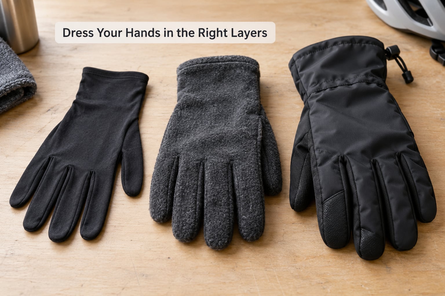 Dress Your Hands in the Right Layers