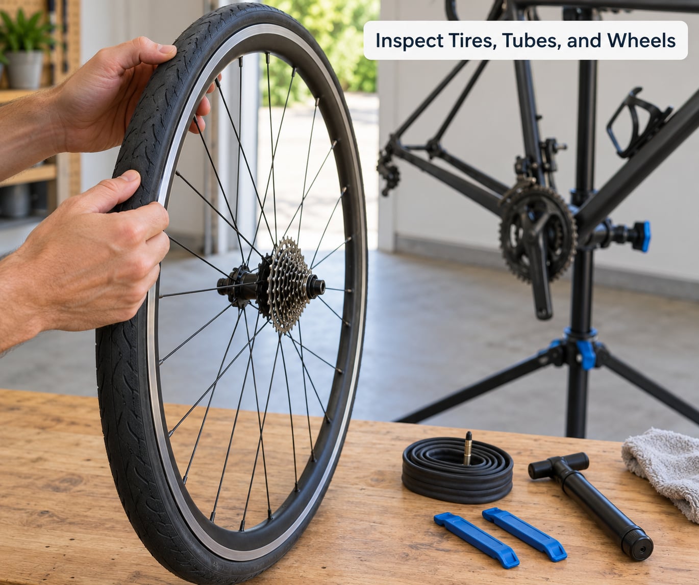 Inspect Tires, Tubes, and Wheels