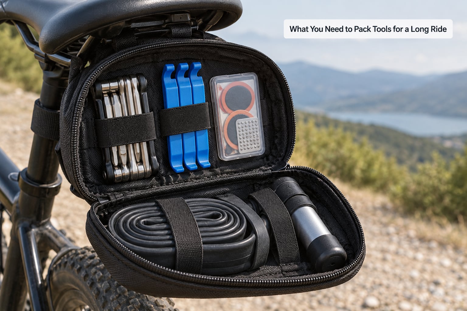 What You Need to Pack Tools for a Long Ride
