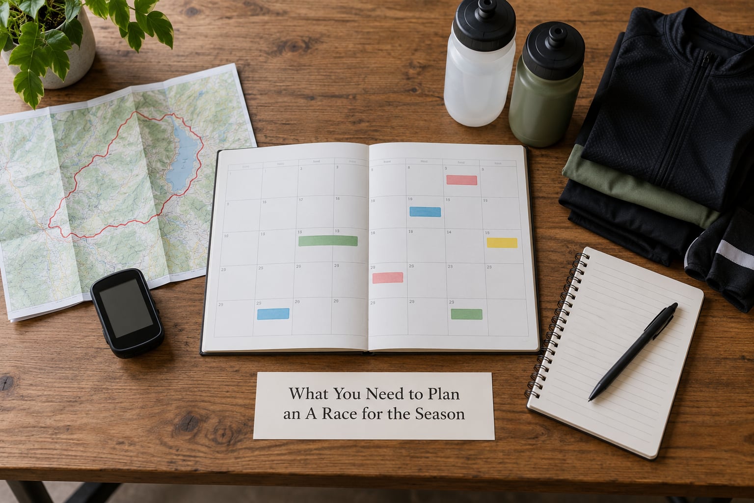 What You Need to Plan an A Race for the Season