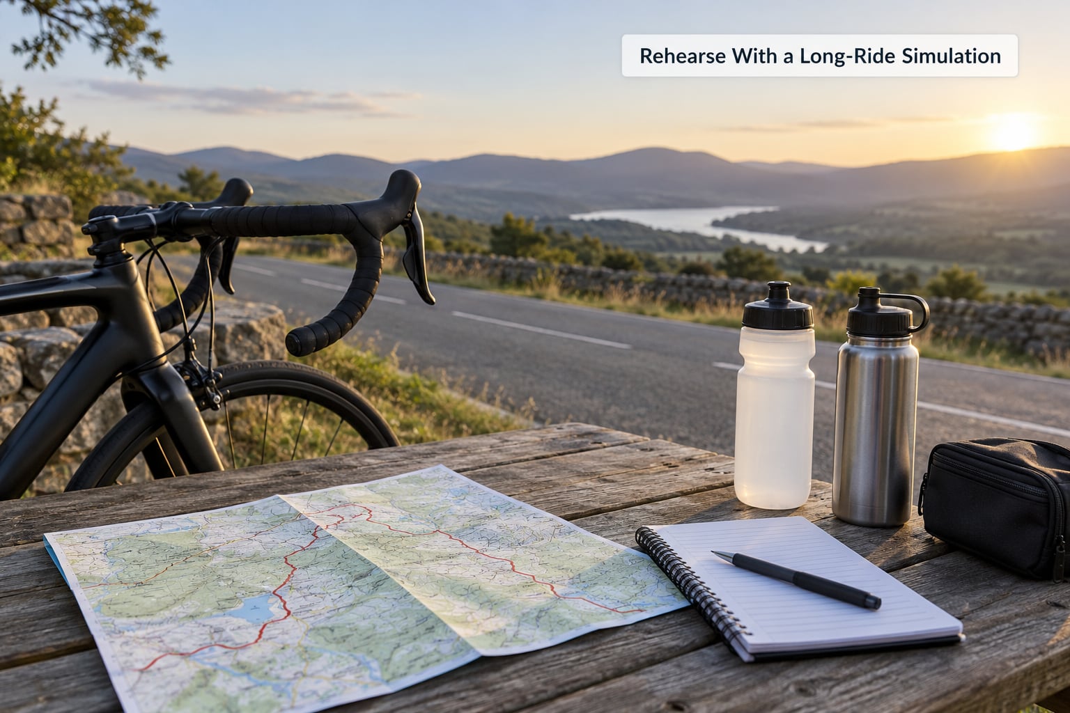 Rehearse With a Long-Ride Simulation