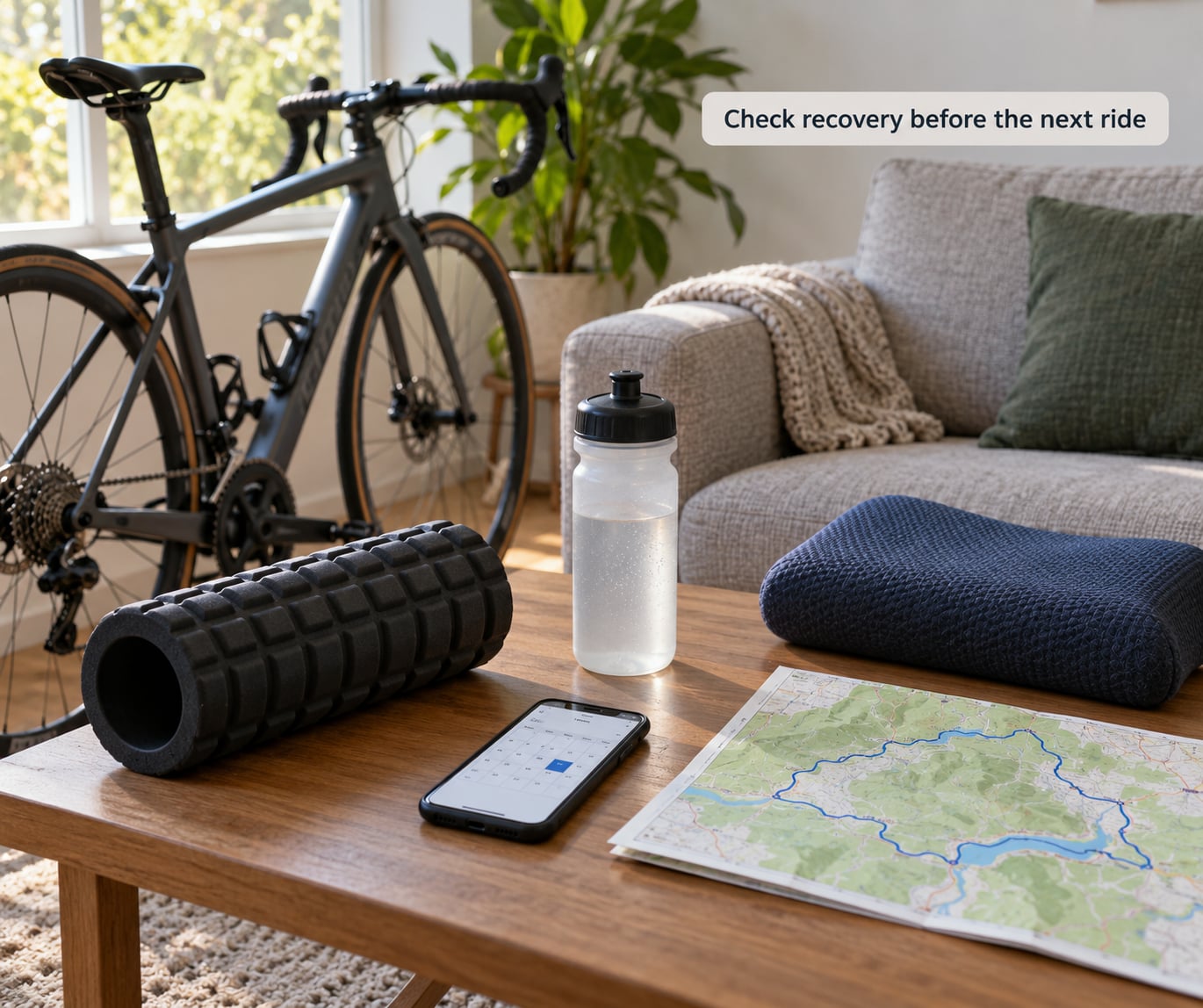 Check recovery before the next ride