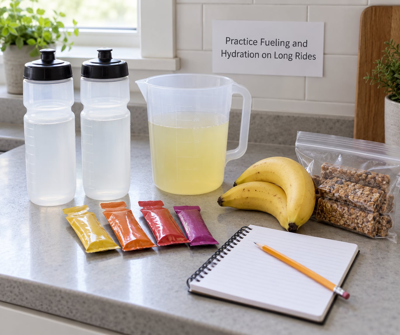 Practice Fueling and Hydration on Long Rides