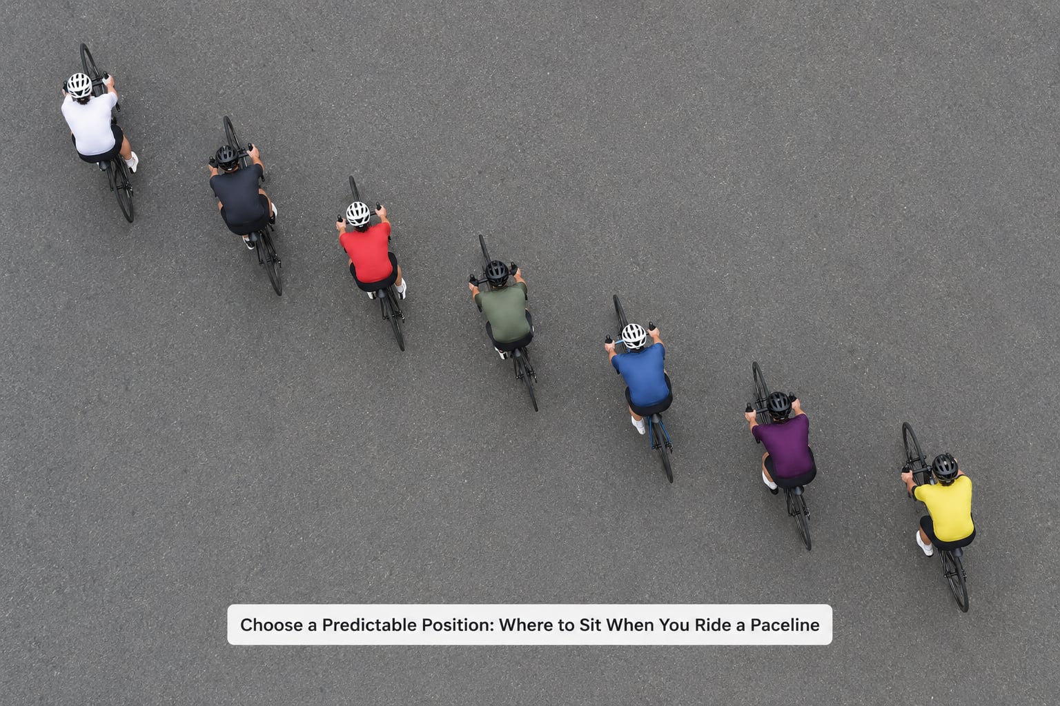 Choose a Predictable Position: Where to Sit When You Ride a Paceline