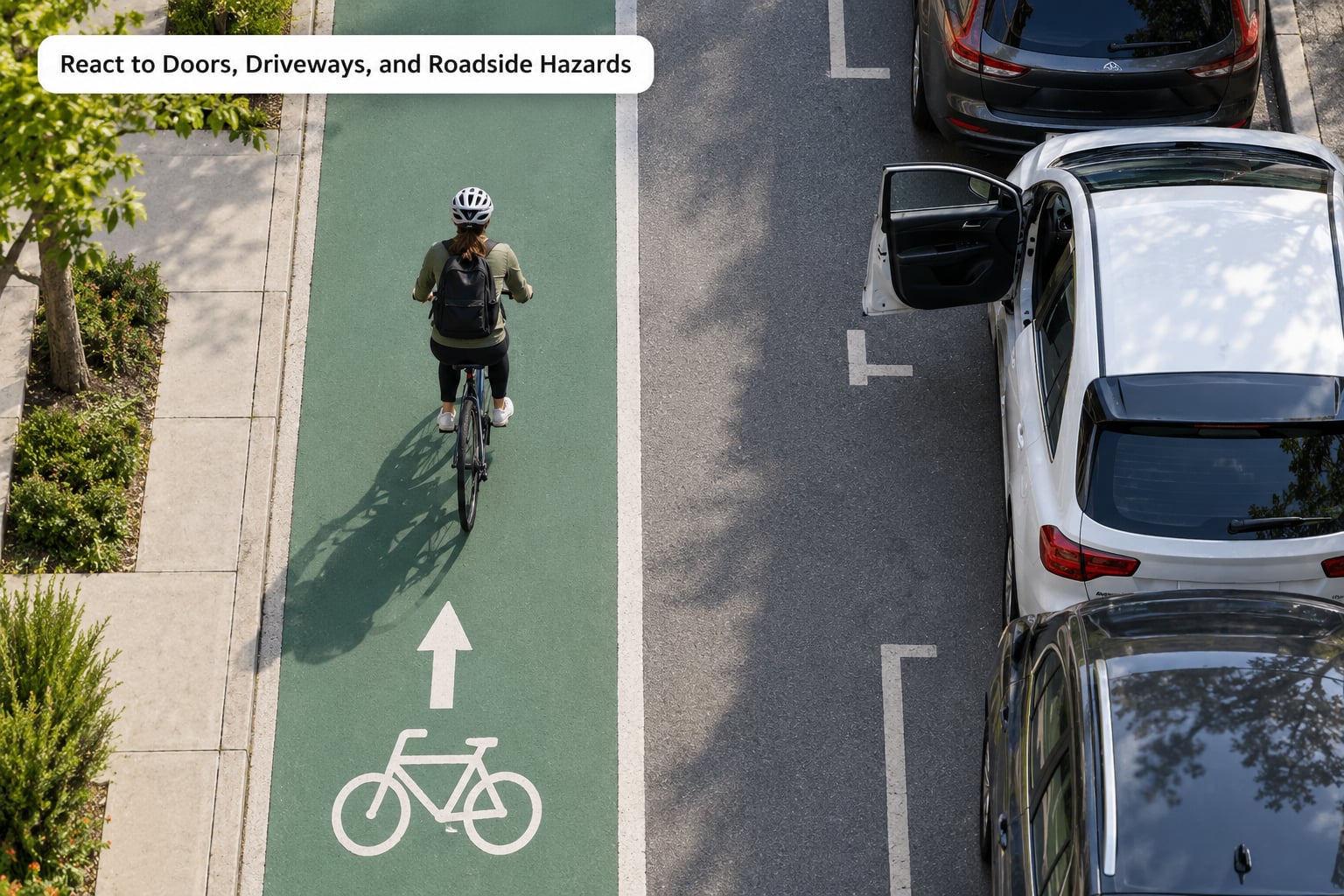 React to Doors, Driveways, and Roadside Hazards