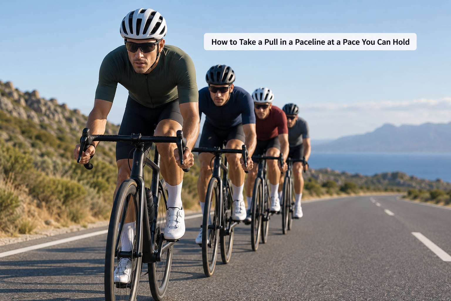 How to Take a Pull in a Paceline at a Pace You Can Hold