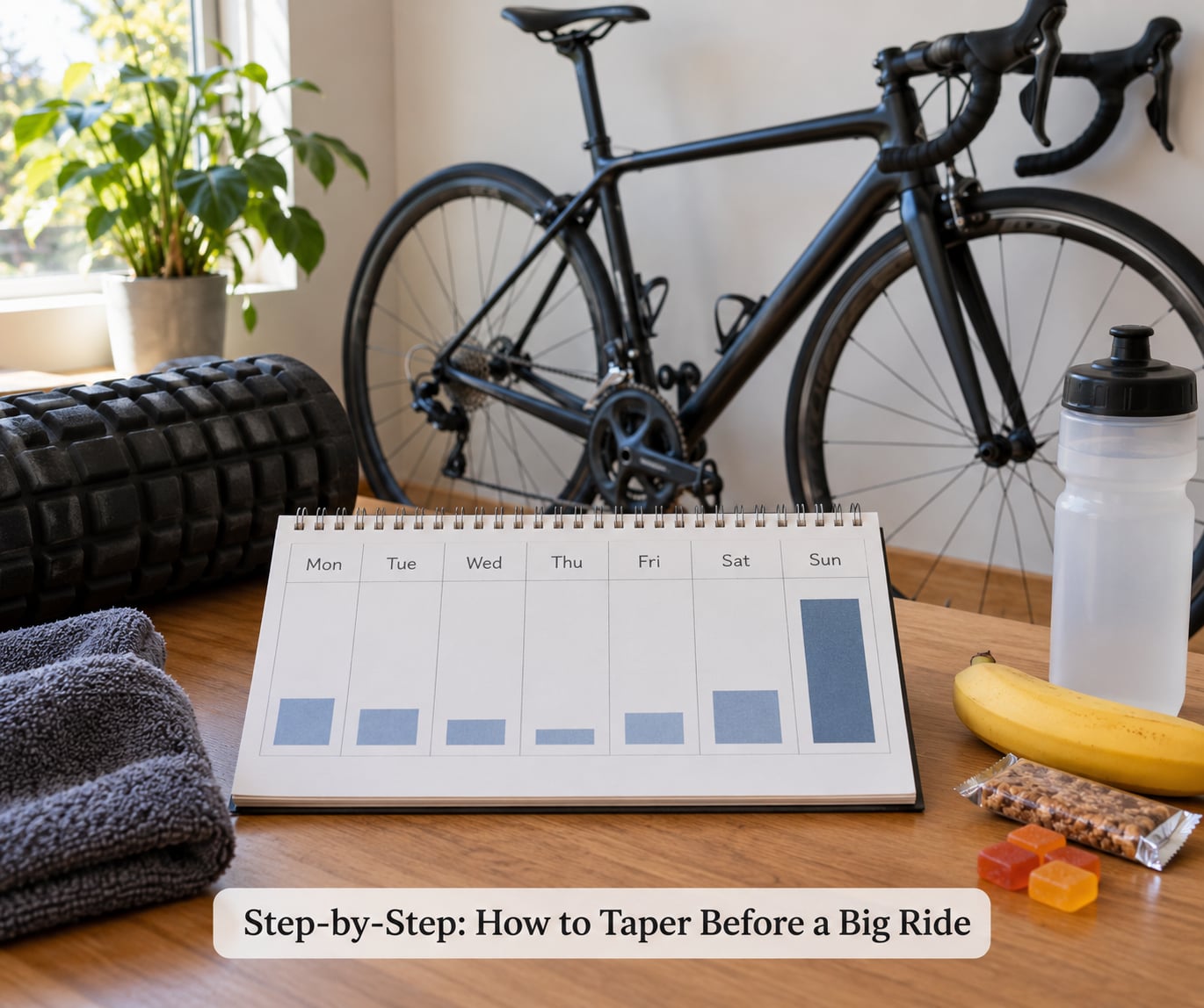 Step-by-Step: How to Taper Before a Big Ride
