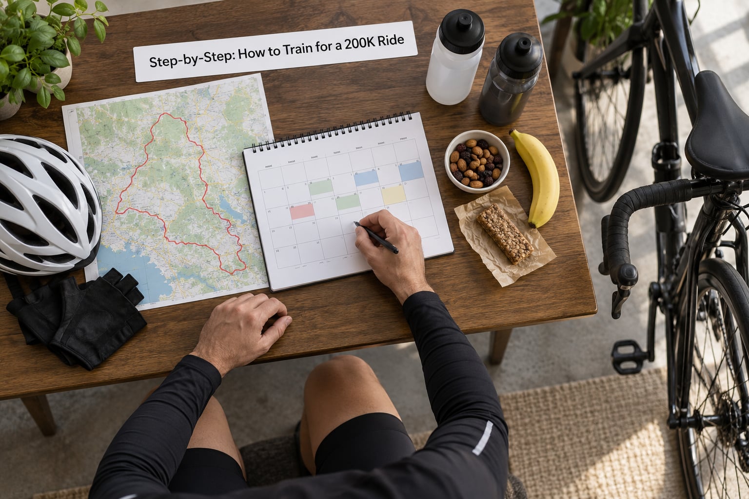 Step-by-Step: How to Train for a 200K Ride