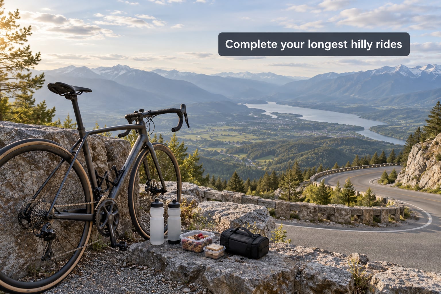 Complete your longest hilly rides