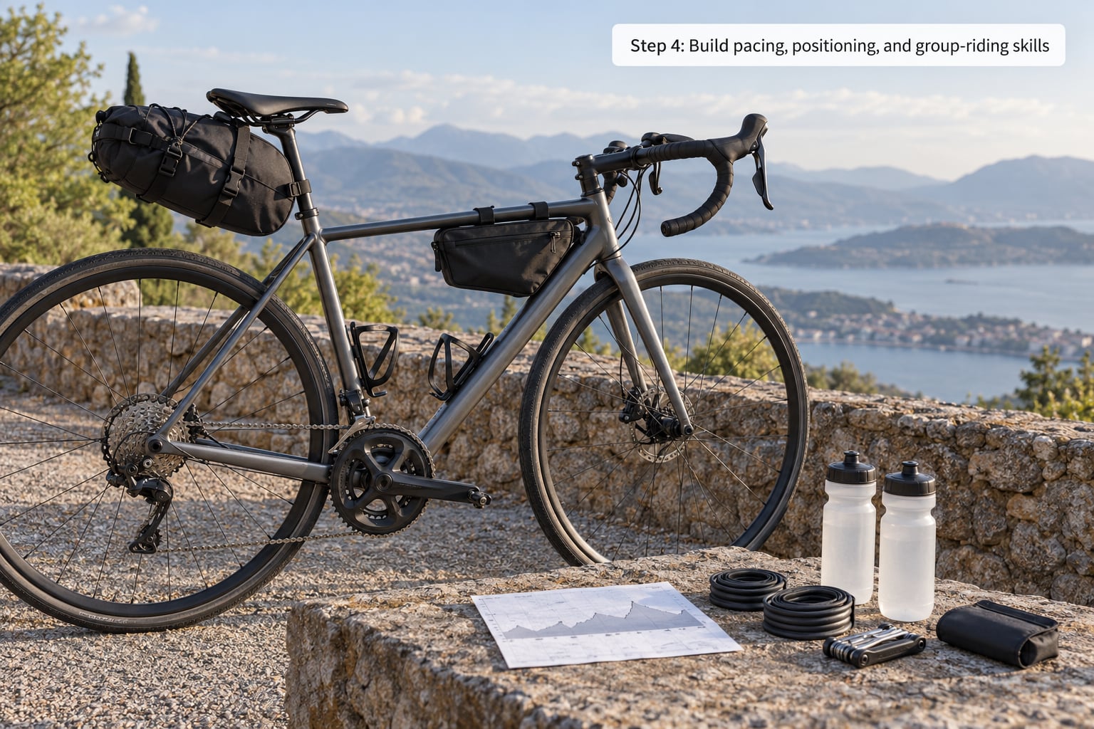 Step 4: Build pacing, positioning, and group-riding skills
