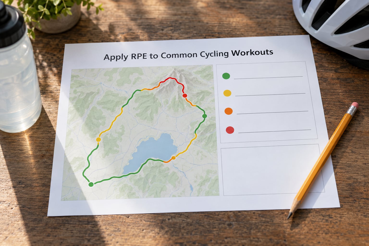 Apply RPE to Common Cycling Workouts
