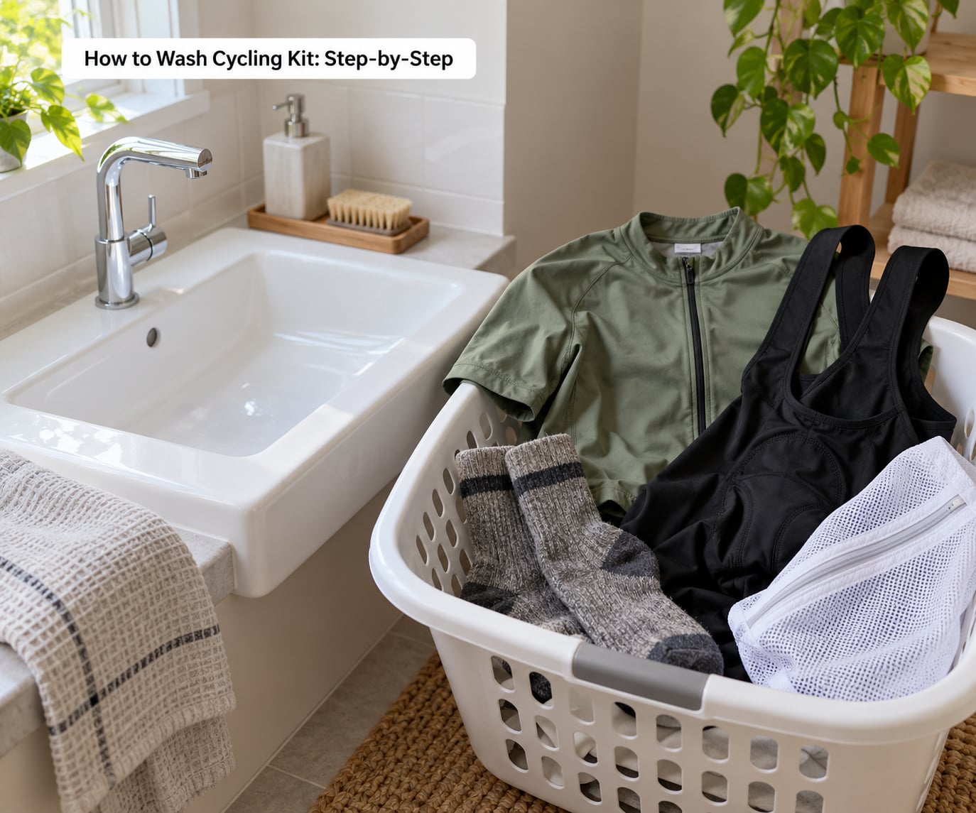 How to Wash Cycling Kit: Step-by-Step