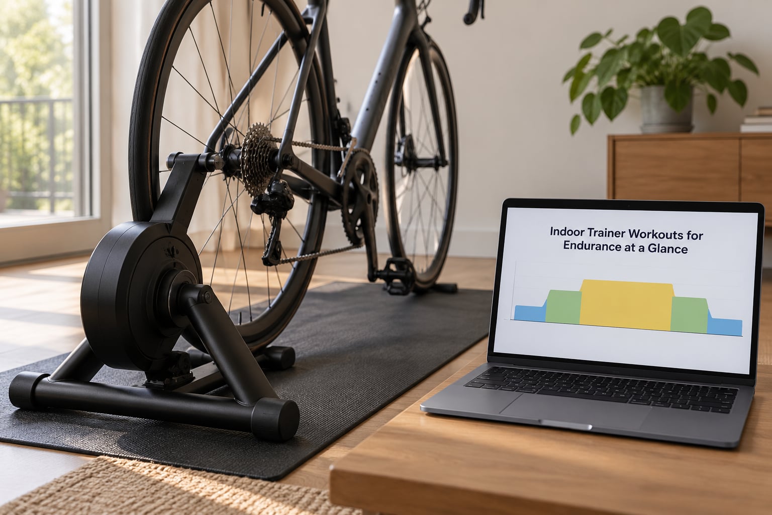 Indoor Trainer Workouts for Endurance at a Glance