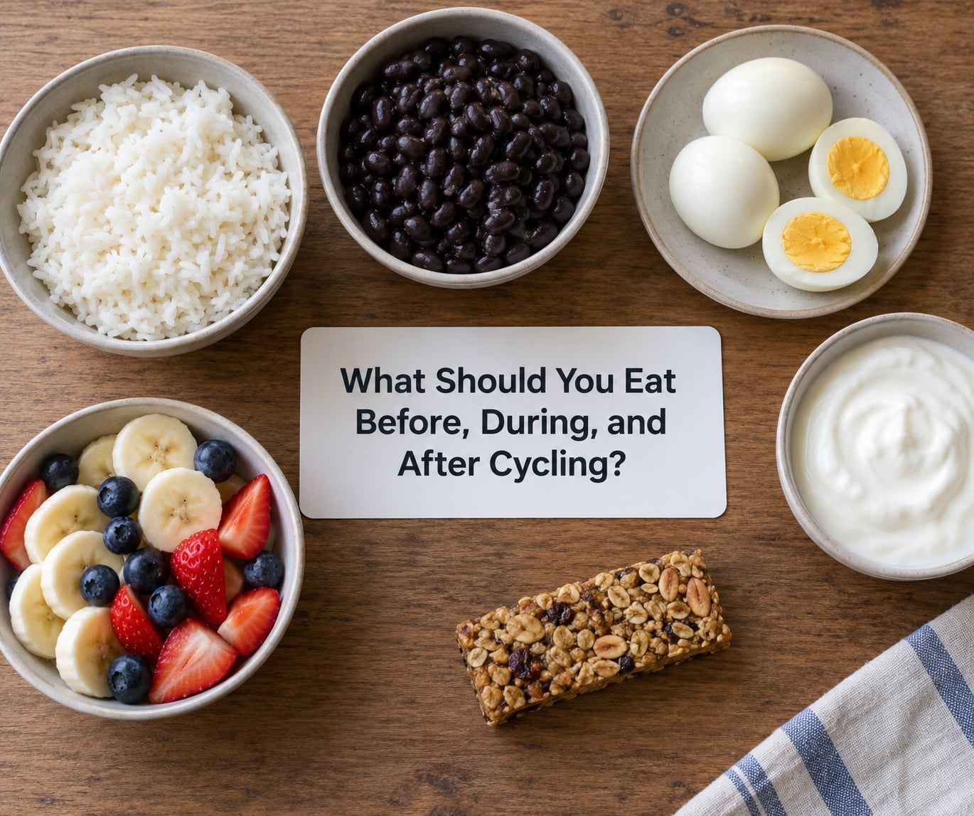 What Should You Eat Before, During, and After Cycling?