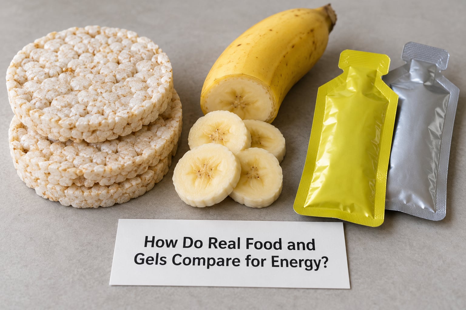 How Do Real Food and Gels Compare for Energy?