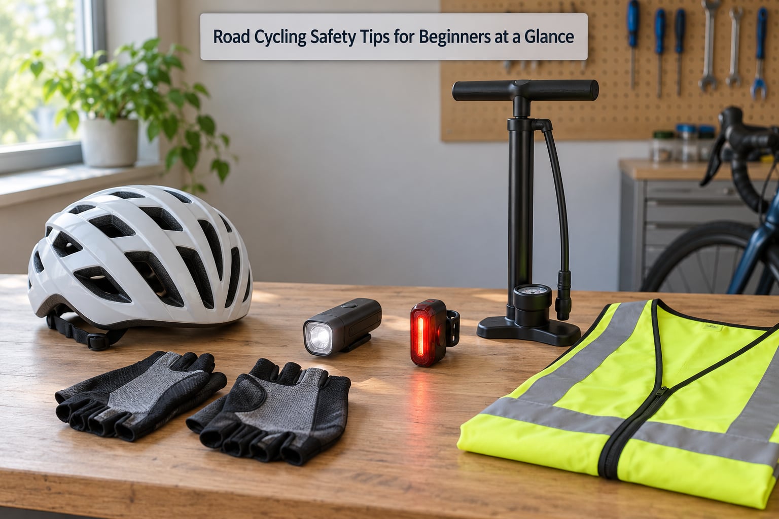 Road Cycling Safety Tips for Beginners at a Glance
