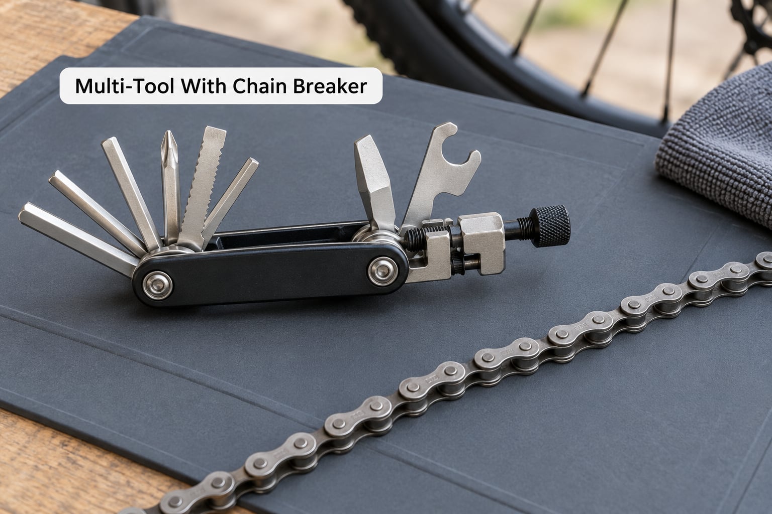 Multi-Tool With Chain Breaker