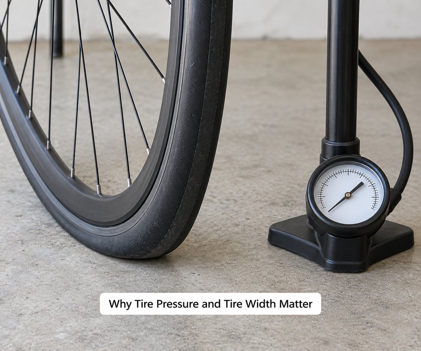 Why Tire Pressure and Tire Width Matter