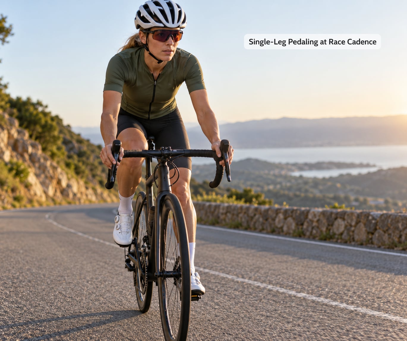 Single-Leg Pedaling at Race Cadence
