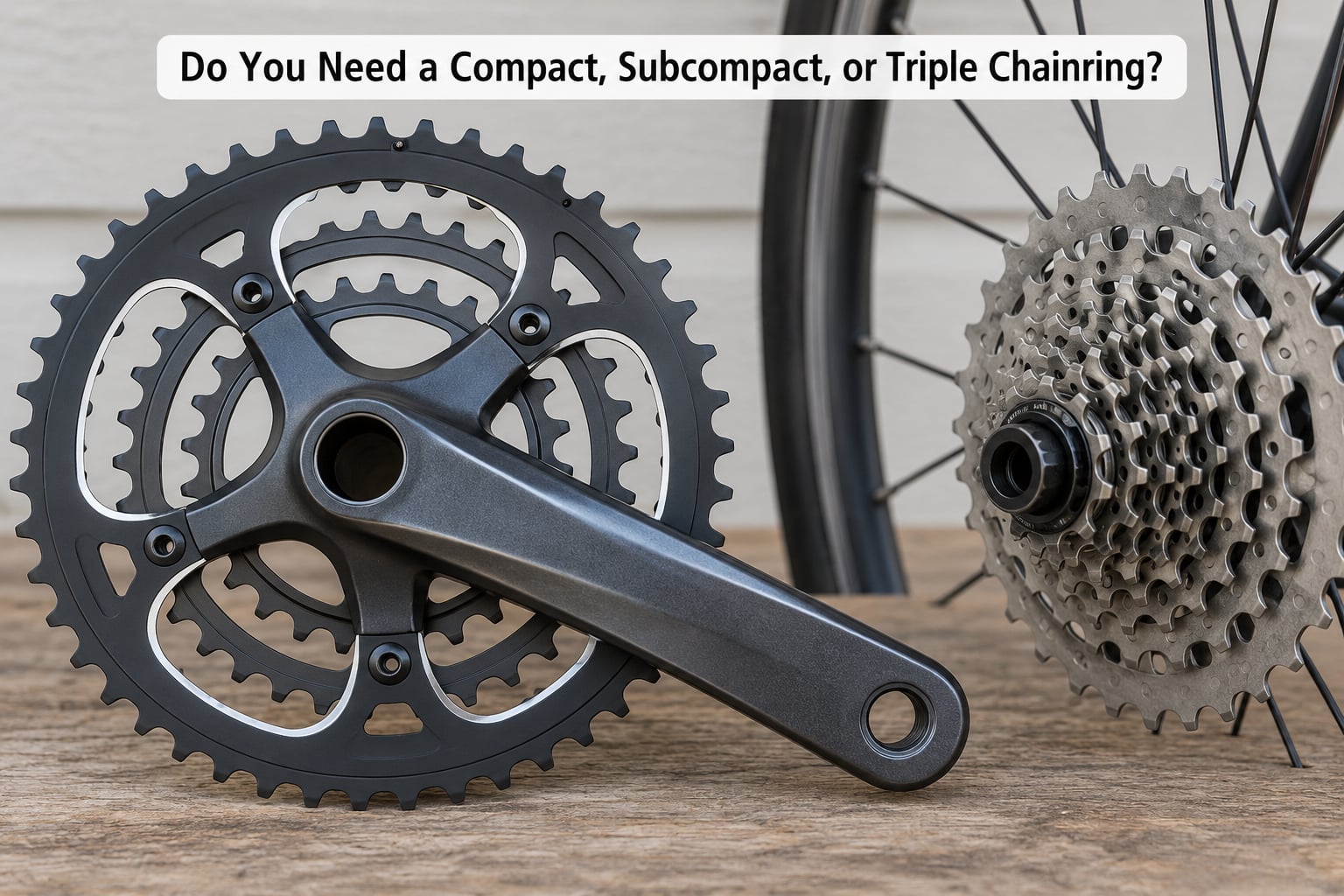Do You Need a Compact, Subcompact, or Triple Chainring?