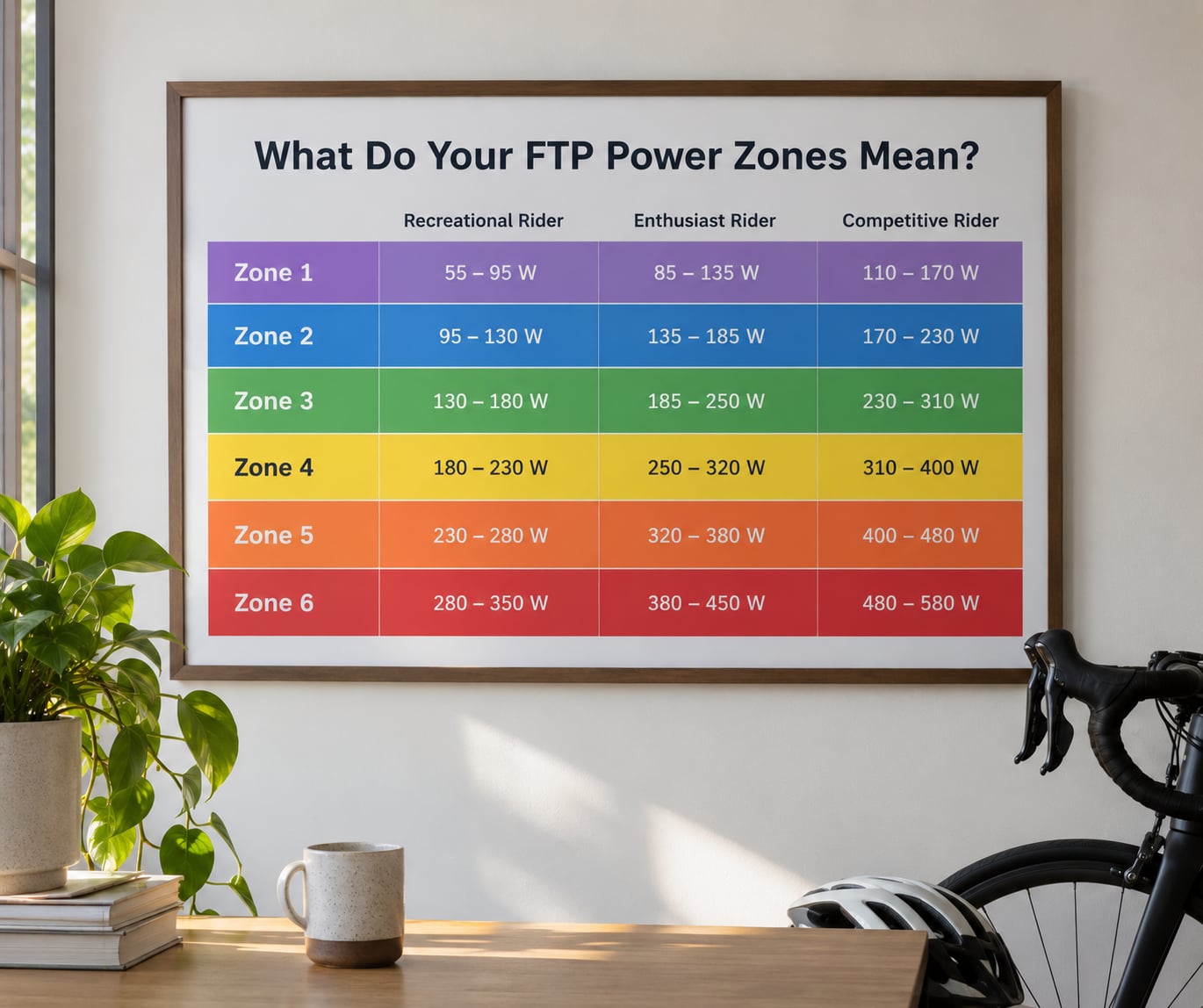 What Do Your FTP Power Zones Mean?