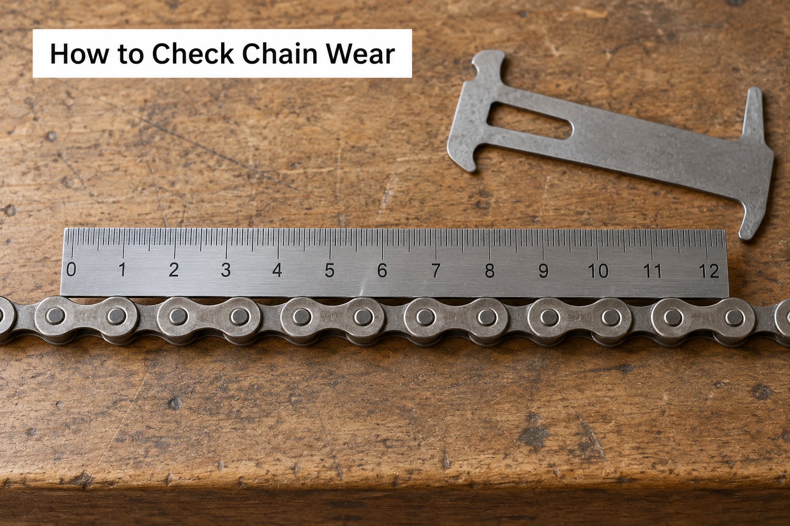 How to Check Chain Wear