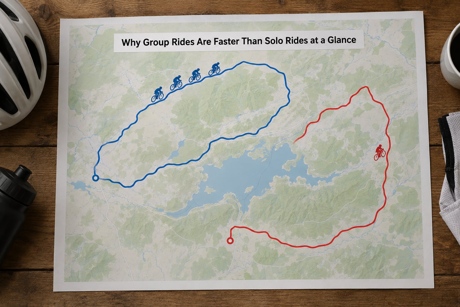 Why Group Rides Are Faster Than Solo Rides at a Glance